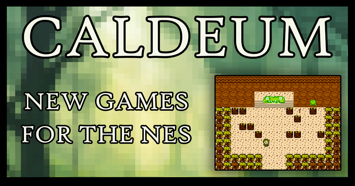 Caldeum Games – New Games for the NES | Swampmaster